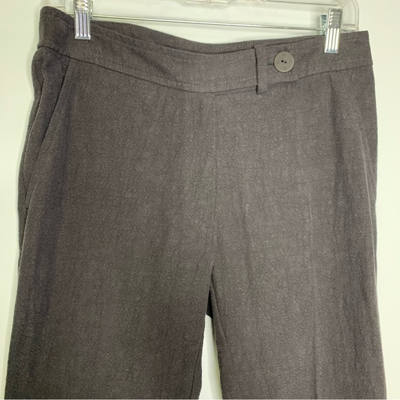 XD Xenia Design Dark Gray Buttoned Flare Leg Pants Size 36 NWT! $306 - Picture 3 of 13